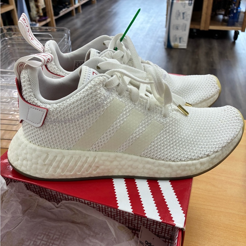 Adidas White Sneakers Chinese new year
